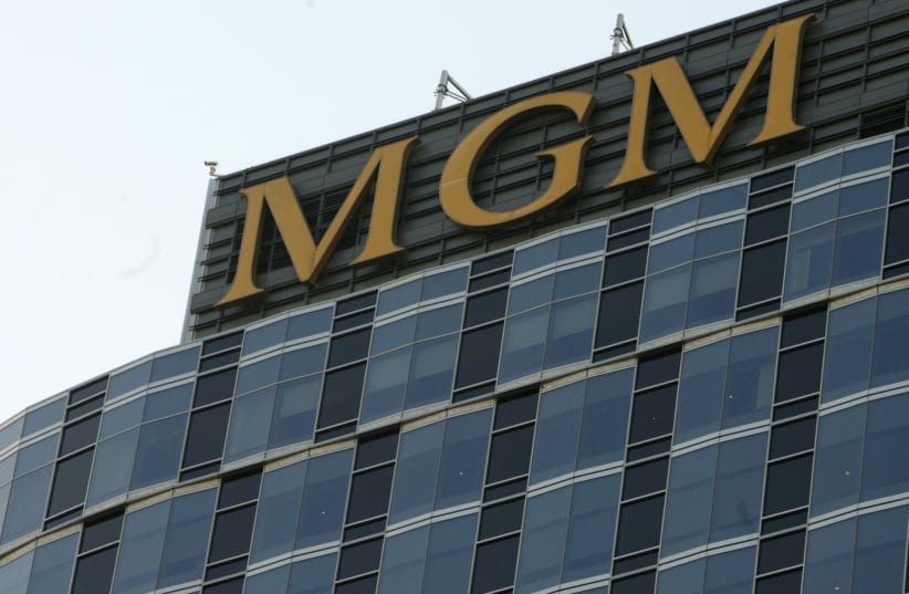 The headquarters of the MGM movie studio is pictured in Los Angeles (photo credit: REUTERS)