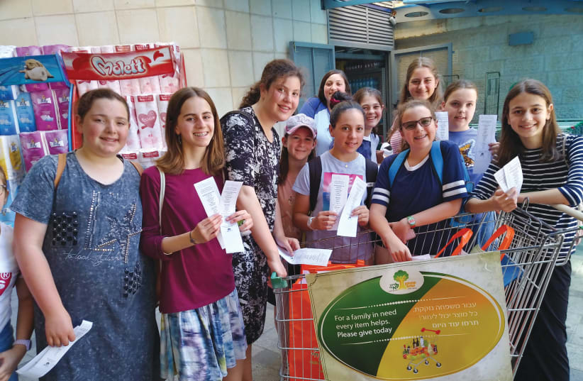 AN ACTIVITY at Chesed Camp. (photo credit: Courtesy)