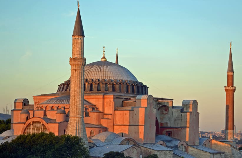Hagia Sophia, Istanbul, Turkey (photo credit: WIKIMEDIA COMMONS/NSERRANO)