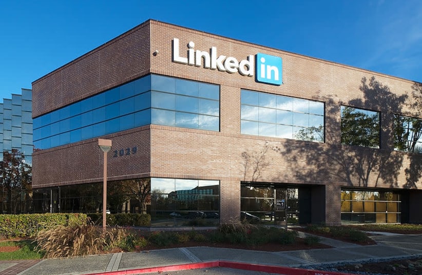 LinkedIn headquarters in Mountain View, California. (photo credit: WIKIPEDIA COMMONS)