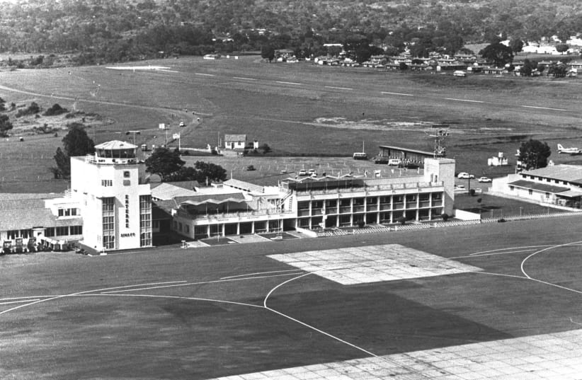 Entebbe Airport, 1976 (photo credit: GPO)