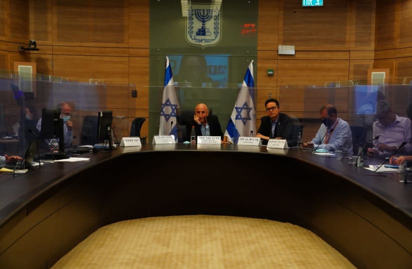 Health Ministry deputy director-general Itamar Grotto pictured attending a State Audit Committee meeting.  (photo credit: KNESSET SPOKESWOMAN - ADINA WALLMAN)