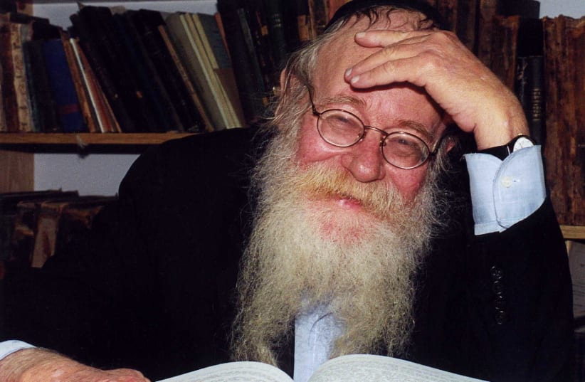 Rabbi Adin Steinsaltz (photo credit: COURTESY STEINZALTZ CENTER)