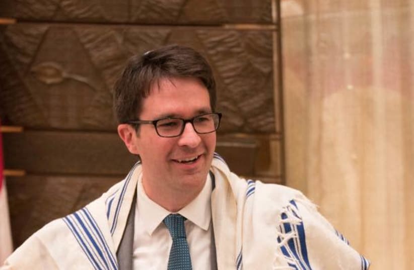 Rabbi Joshua Stanton hopes to energize Republican moderates.  (photo credit: HANNAH SCHWARTZ)