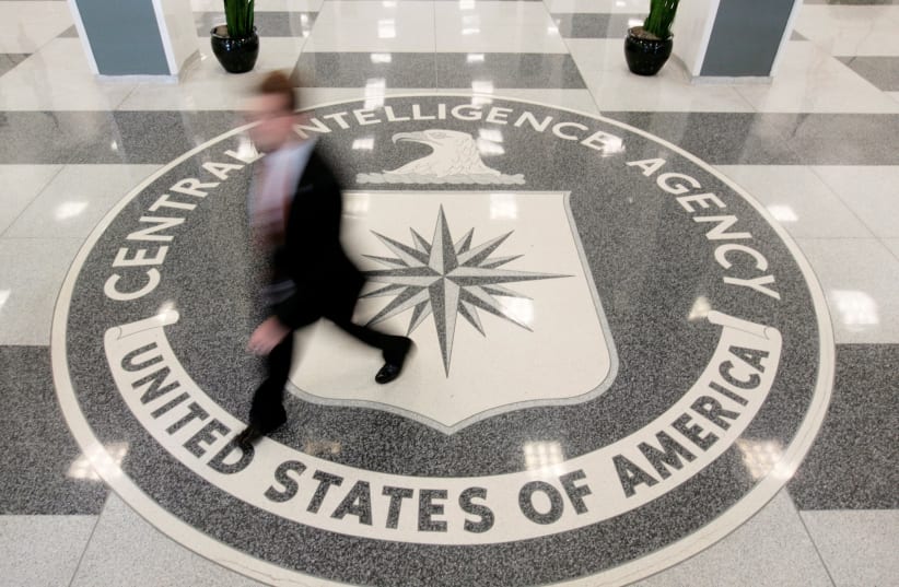 The lobby of the CIA Headquarters Building in Langley, Virginia, US (photo credit: LARRY DOWNING/REUTERS)