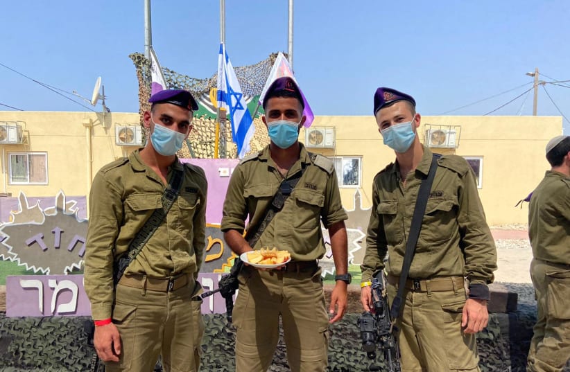 The IDF prepares for the holidays in light of the coronavirus pandemic and the security situation. (photo credit: IDF SPOKESPERSON'S UNIT)