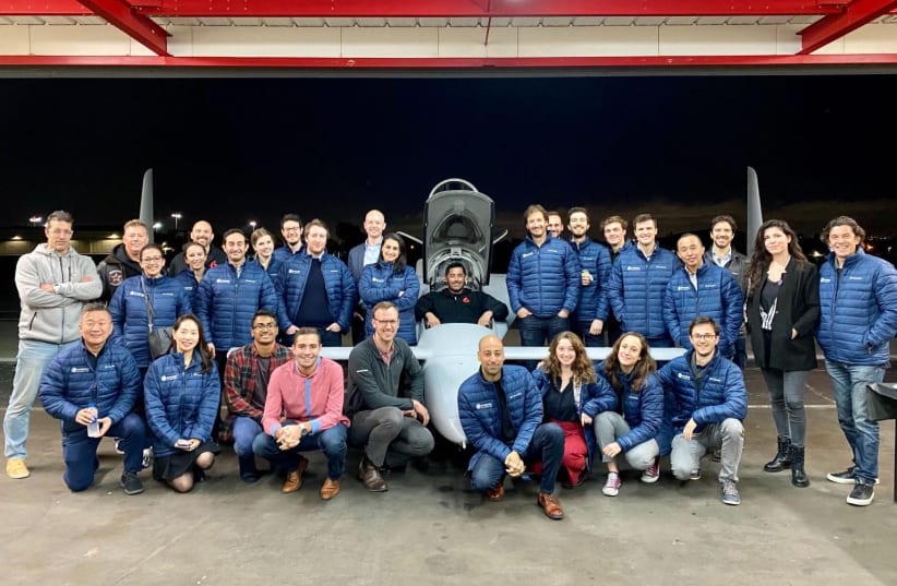 Starburst’s global team visiting one of the firm’s companies based at Santa Monica Airport last year. (photo credit: Courtesy)