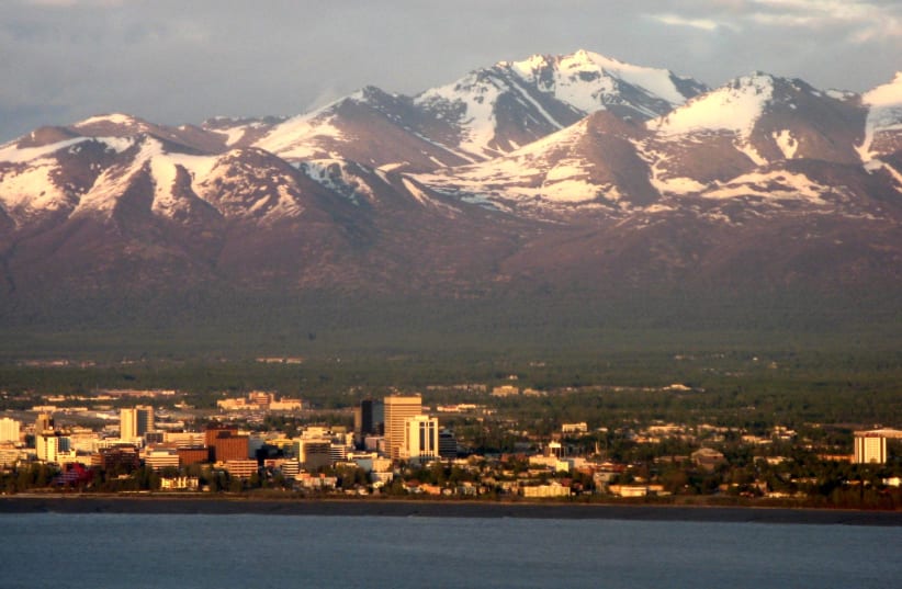 An aerial view of Anchorage, Alaska.  (photo credit: Wikimedia Commons)