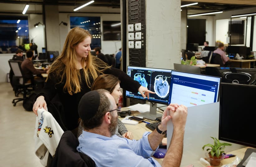 Aidoc offers artificial intelligence solutions that support and enhance the impact of radiologist diagnostic power (photo credit: GUY SHRIBER)