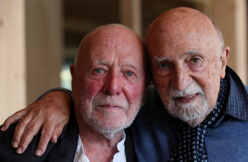 Friendship story between a Belgian Jewish survivor of the Holocaust Gronowski and the son of a Flemish nationalist and Nazi (photo credit: REUTERS)