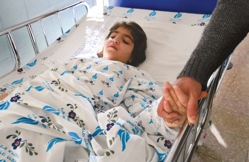   THE ISRAELI organization Save a Child’s Heart secretly brought five Iraqi families to accompany their children who needed open heart surgery.  (photo credit: NATI SHOHAT/FLASH90)