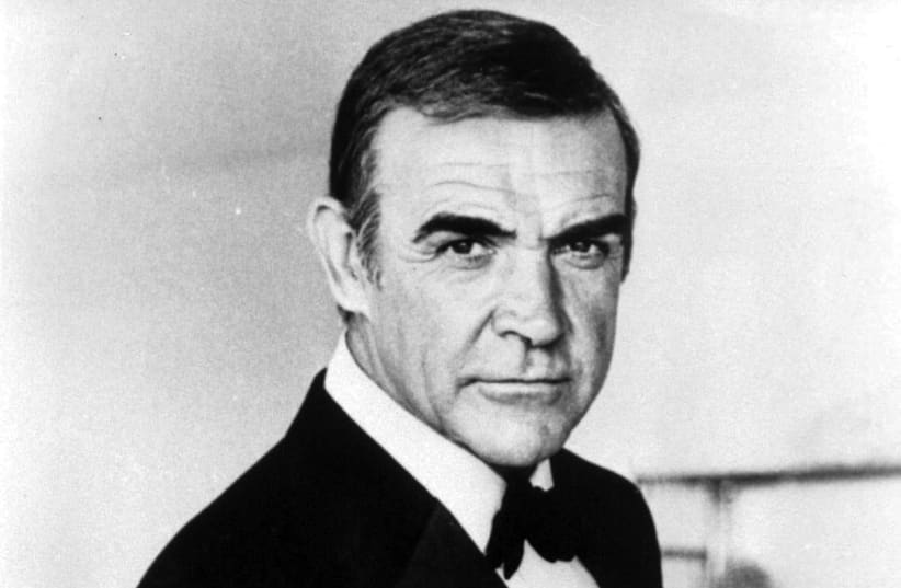 Sean Connery as James Bond in the 1960s. (photo credit: PA WIRE / ZUMA PRESS)