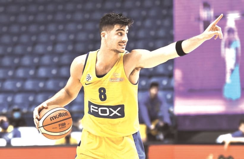 DENI AVDIJA has been projected as a top-10 NBA pick throughout the year, generally in the 4-8 range. More recently, however, there are rumblings that the 19-year-old Israeli will be selected closer toward the 2-5 range in next Wednesday’s draft (photo credit: DOV HALICKMAN PHOTOGRAPHY)