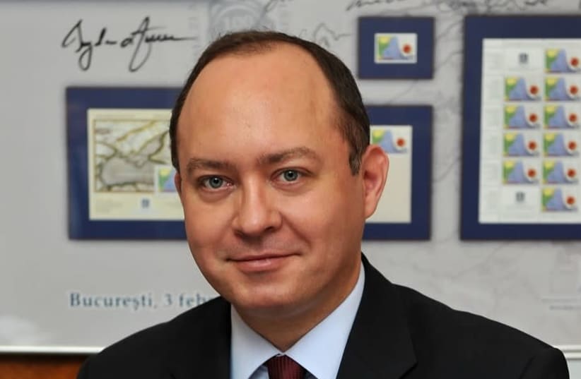 Mr. Bogdan Aurescu, Romanian  Foreign Affairs Minister. (photo credit: EMBASSY OF ROMANIA IN ISRAEL)