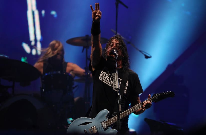 Foo Fighters' Dave Grohl (photo credit: REUTERS)