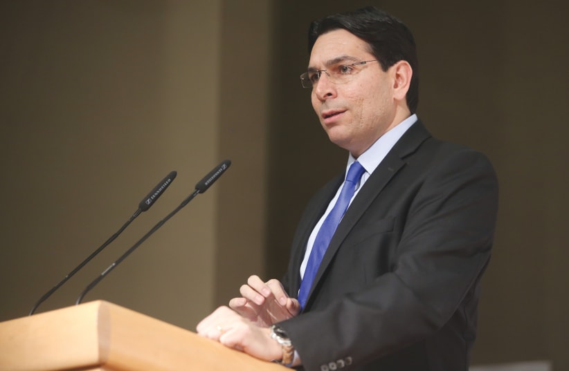 DANNY DANON: We must take the necessary steps toward a strategic and coordinated approach to address global issues. (photo credit: MARC ISRAEL SELLEM/THE JERUSALEM POST)