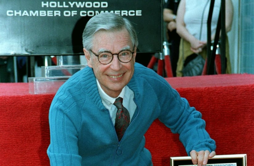 Fred Rogers honored with star (photo credit: REUTERS)