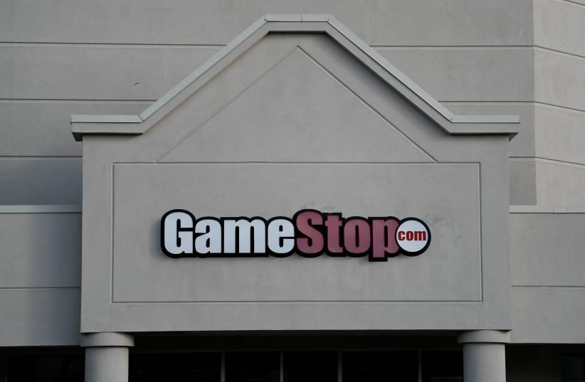 A GameStop store is photographed in Austin, Texas (photo credit: REUTERS)