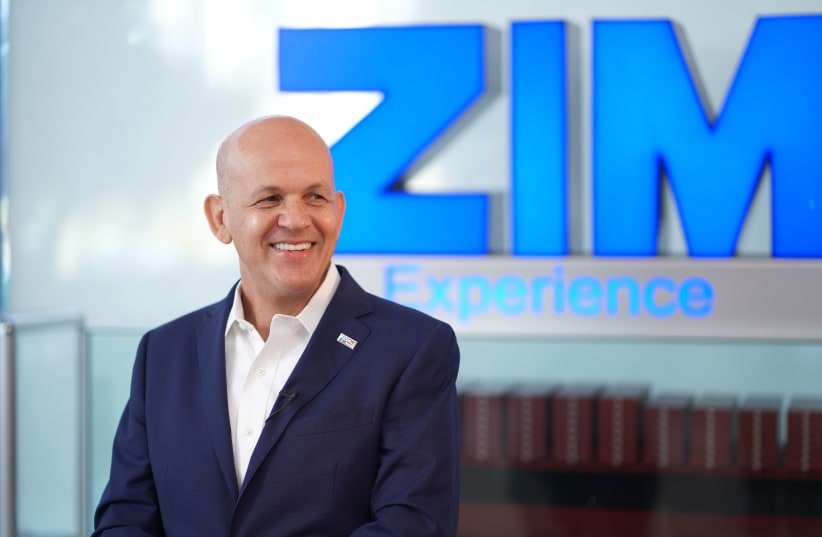 Eli Glickman, president and CEO of ZIM. (photo credit: RAPOPORT PRIVATE NEWS)