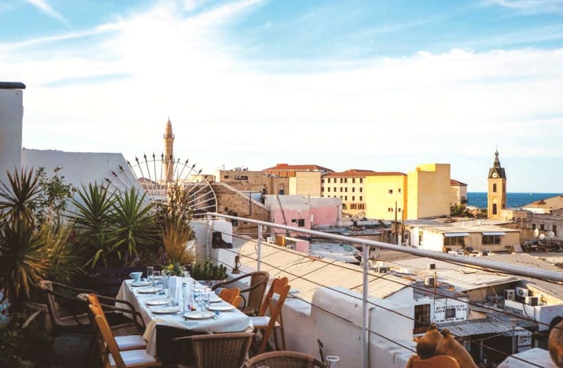 Jaffa bed and breakfast: Long-term room rentals and rooftop events help it stay afloat (photo credit: Courtesy)