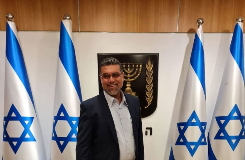 Nael Zoabi, first ever Arab candidate in the Likud Party, Thursday, February 4, 2020. (photo credit: Courtesy)