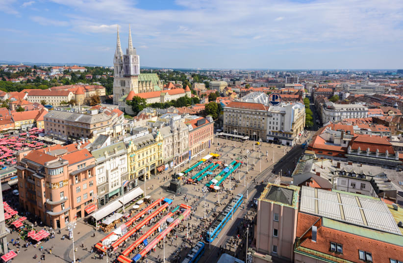 Zagreb, Croatia's capital city (photo credit: WIKIMEDIA COMMONS/NICK SAVCHENKO)