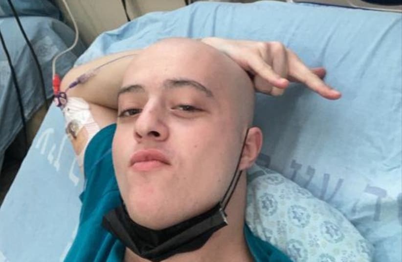 Yousef-Haim Sinai, an 18-year-old youth who survived cancer.  (photo credit: Courtesy)