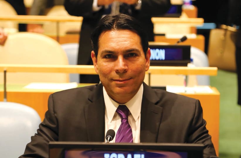 Ambassador Danny Danon at the United Nations (photo credit: Courtesy)