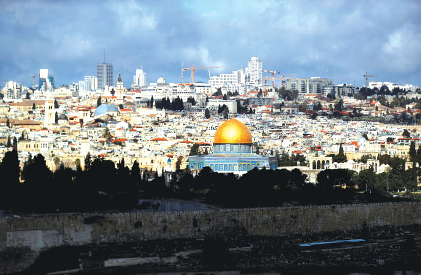  A GENERAL view of the Temple Mount in Jerusalem’s Old City last year.  (photo credit: AMMAR AWAD / REUTERS)