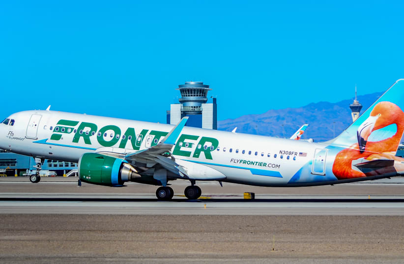 Frontier Airlines' Airbus A320neo Las Vegas - McCarran International (LAS / KLAS) USA - Nevada, January 7, 2018 (photo credit: WIKIMEDIA COMMONS/TOMÁS DEL CORO)