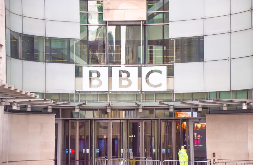 A general view of the Broadcasting House at BBC headquarters in Central London in 2017.  (photo credit: VUK VALCIC/SOPA IMAGES/LIGHTROCKET VIA GETTY IMAGES)