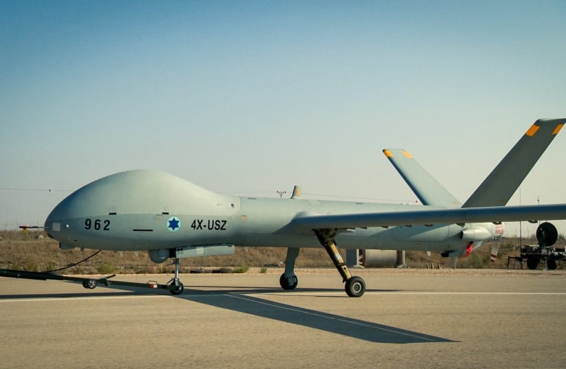 Hermes 900 Unmanned Aircraft Systems (photo credit: ELBIT)
