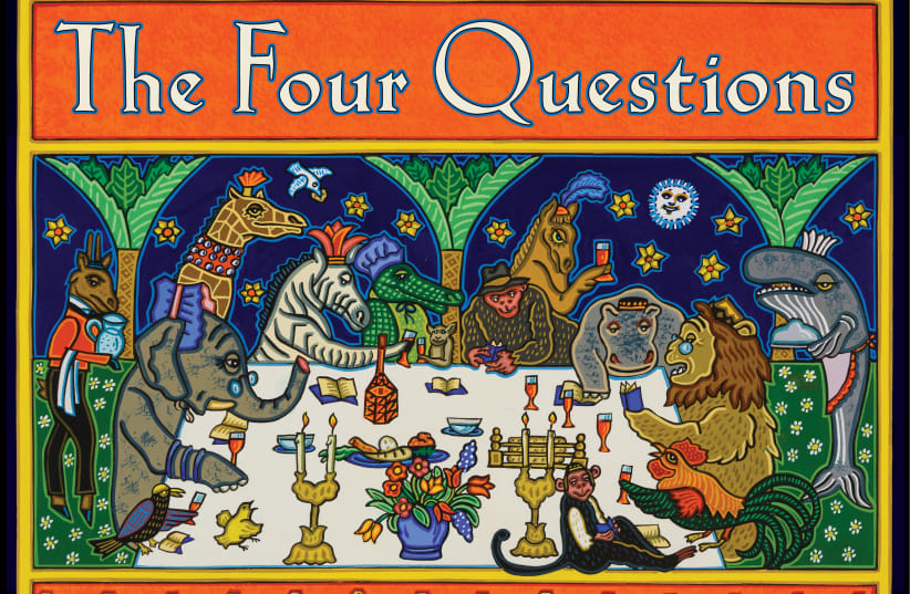 "The Four Questions" (photo credit: DEMCO MEDIA)