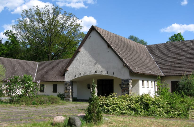 Joseph Goebbels' weekend house at Bogensee Lake, in the village of Lanke. (photo credit: OLAF TAUSCH/WIKIMEDIA COMMONS)