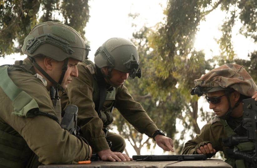 A wide-scale drill of the Gaza Regional Division, March 2021 (photo credit: IDF SPOKESPERSON'S UNIT)