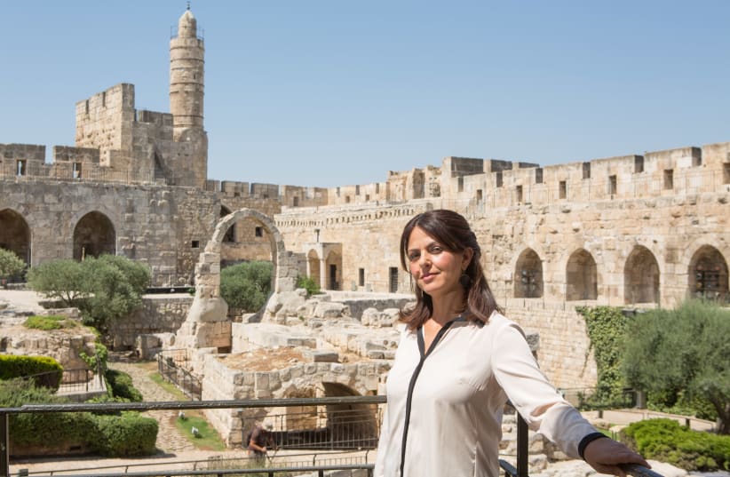 EILAT LIEBER, the director of the Tower of David Museum in Jerusalem.  (photo credit: MICHAL FATTAL)