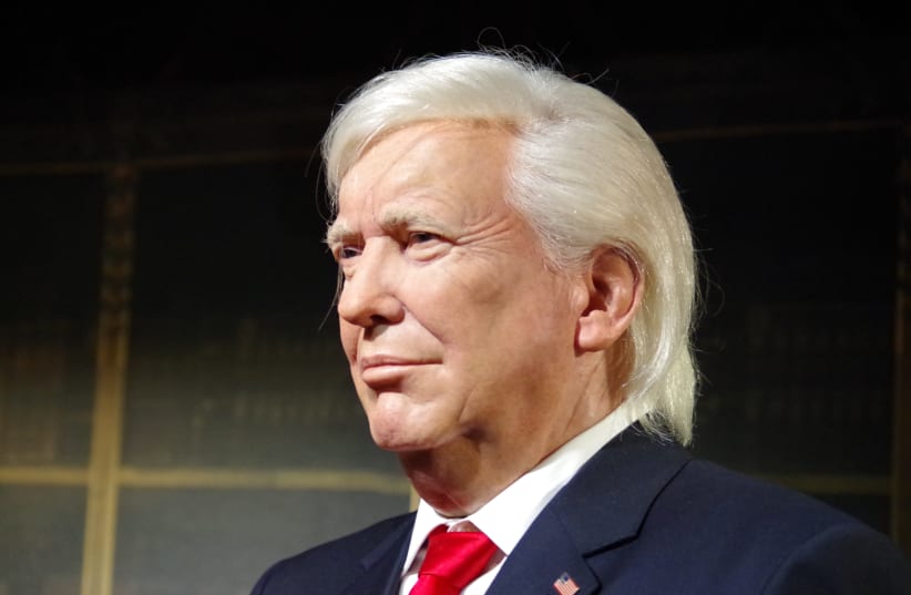 A wax figurine of former US President Donald Trump (photo credit: PIQSELS)