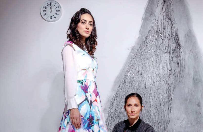 MARCELLE TEHILA BITTON and Aniam Dery's Prestige installation-exhibition combines the world of religion with high fashion.  (photo credit: ERIC PREIS)