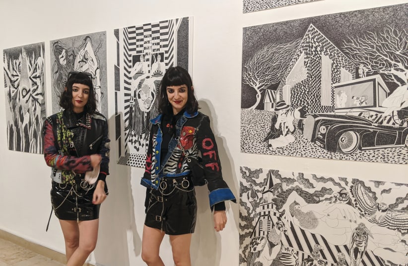 THE ROMANO SISTERS: ‘We paint from our heart. Our art comes from our inner truths and dreams.’ (photo credit: Courtesy)
