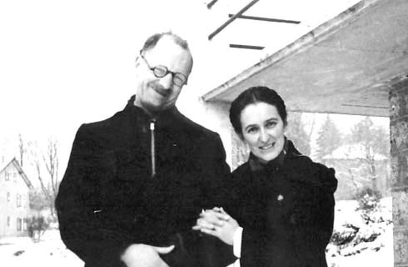PASTOR ANDRE TROCME and wife, Magda. (photo credit: Wikimedia Commons)