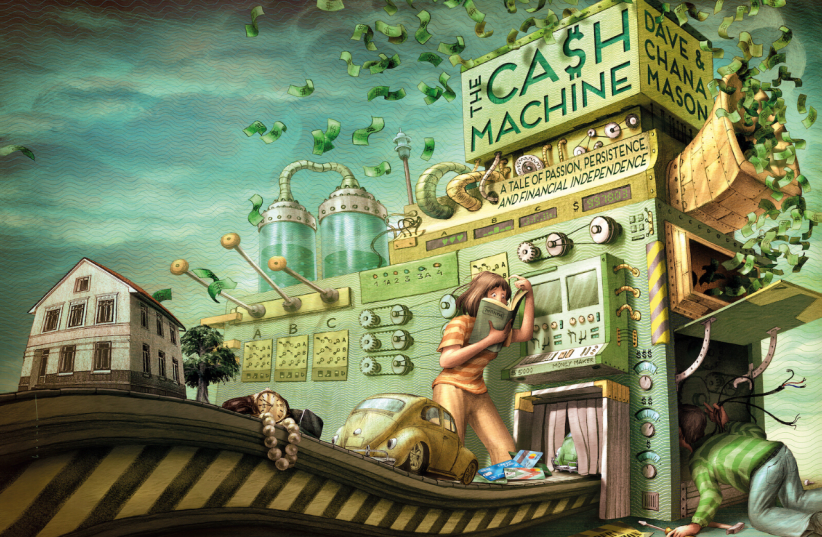 The book cover of The Cash Machine. (photo credit: Courtesy)