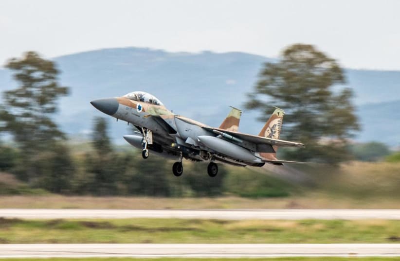 Aircraft used during the joint Israeli-Greek military exercise.  (photo credit: IDF)
