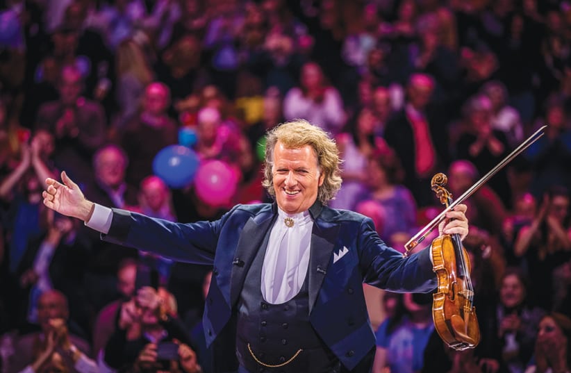 Dutch violinist and conductor André Rieu. (photo credit: ANDRE RIEU PRODUCTIONS)