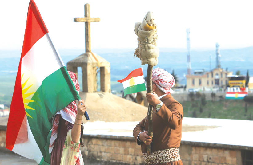 Iraq's Kurds Stand Alone Against National Flag