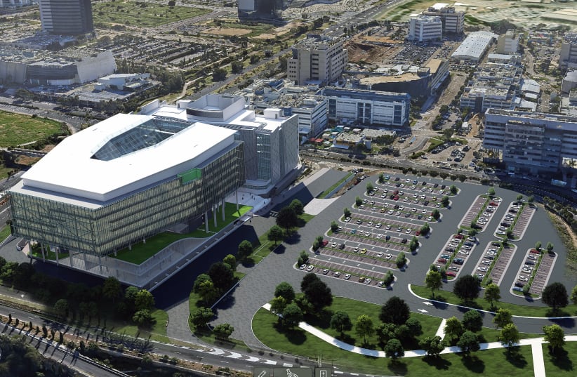 An illustration of Intel's new campus in Haifa. (photo credit: Courtesy)