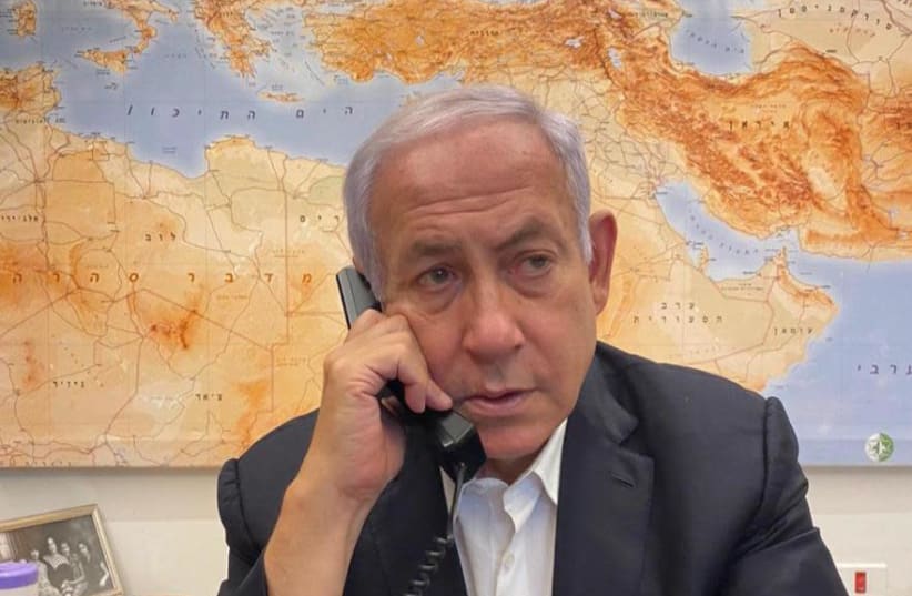 Biden called Netanyahu to offer condolences on Meron tragedy  (photo credit: PRIME MINISTER'S OFFICE)