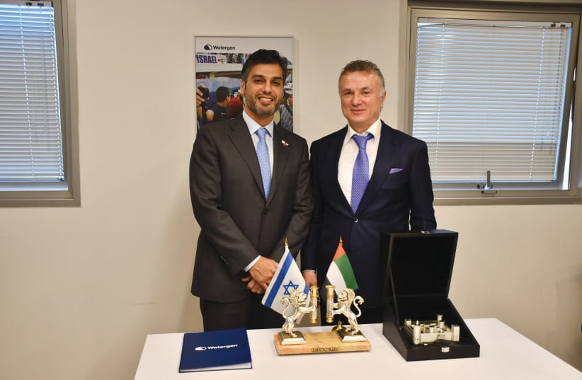 UAE AMBASSADOR Mohamed Al Khaja (left) with Dr. Michael Mirilashvili. (photo credit: Courtesy)
