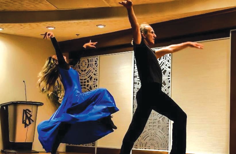The dancing duo of Amnon and Jill Damti have performed around the world. (photo credit: Courtesy)