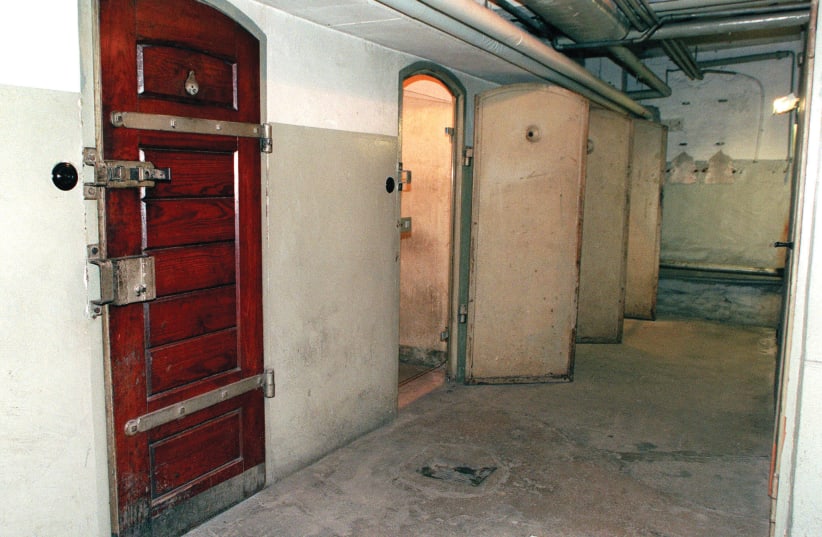 PRISON CELLS in Cologne that once housed Gestapo regional headquarters. The novel tells of a heroine helping Jews escape a similar prison, after which she was tortured by the Gestapo. (photo credit: REUTERS)