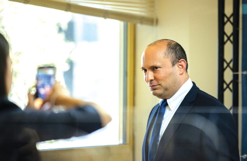 NAFTALI BENNETT, our nation turns its lonely eyes to you.  (photo credit: YONATAN SINDEL/FLASH 90)